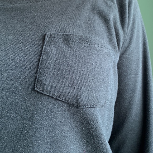 Black long sleeve Ballerina style tee - Picture 4 of 6